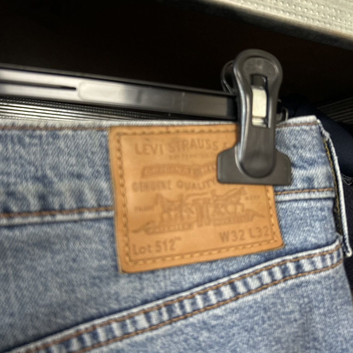 Levi's Vintage Clothing Vintage Levis 512 Blue Streetwear denim USA jeans Size US 32 / EU 48 - 4 Thumbnail