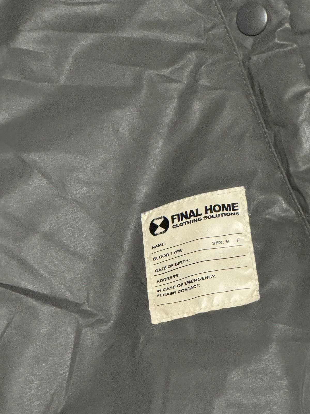 Final Home 2006 Issey Miyake Final Home Oversized Astro Fur Tape Parka Size US M / EU 48-50 / 2 - 4 Thumbnail