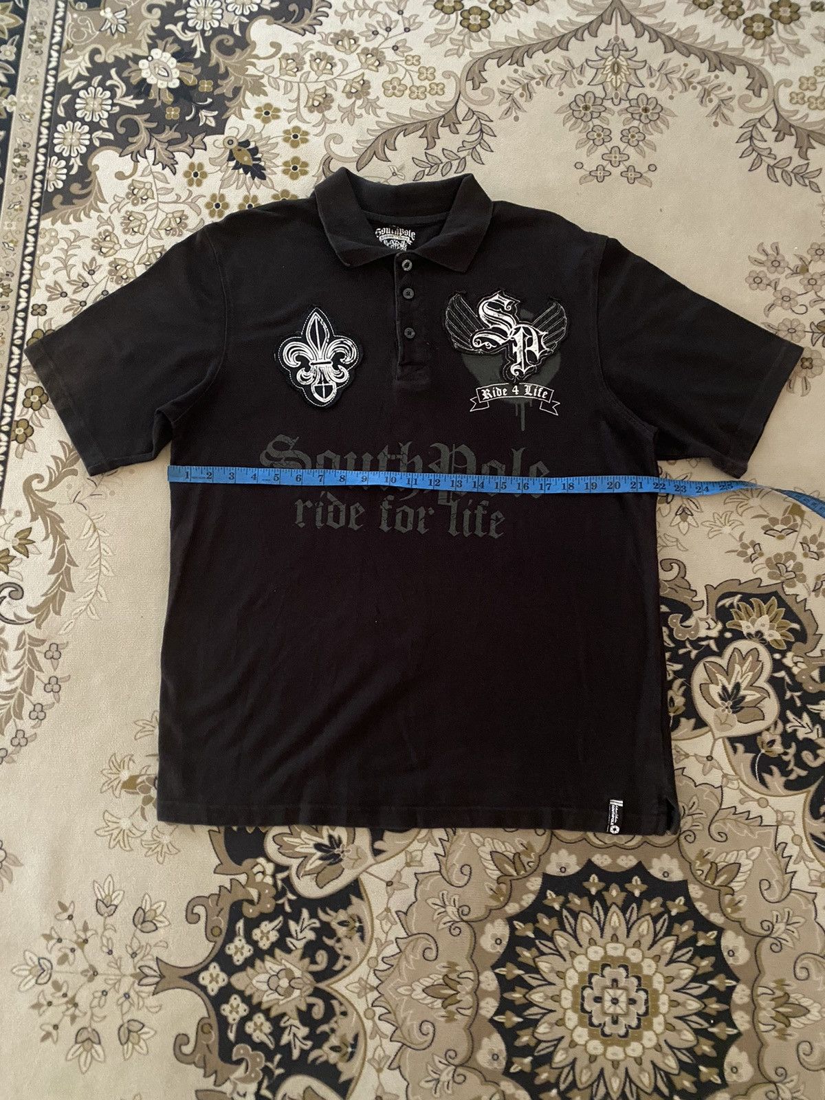 Affliction Southpole Ride For Life Polo Shirt Size US L / EU 52-54 / 3 - 11 Thumbnail