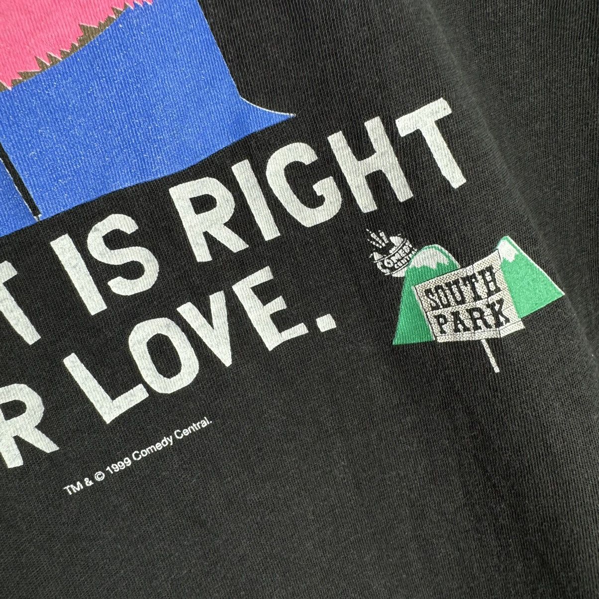Cartoon Network Vintage 1999 South Park Tonight Is Right For Love T Shirt Size US L / EU 52-54 / 3 - 4 Thumbnail