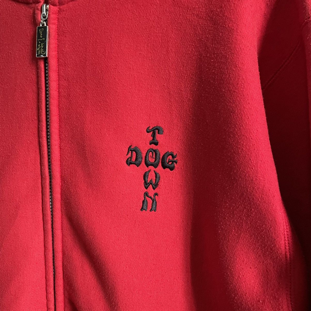 Dogtown × Japanese Brand DogTown Big Logo Zipper Hoodie Size US XL / EU 56 / 4 - 3 Thumbnail