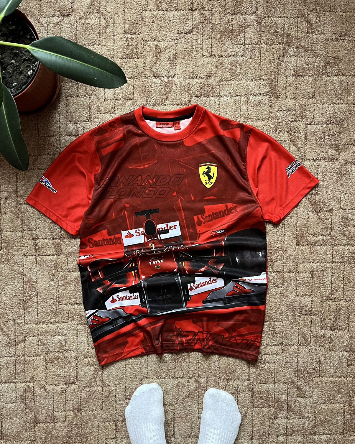 Vintage Ferrari Michael Schumacher F1 Racing Tee