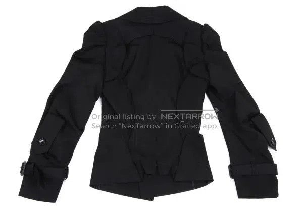 Junya Watanabe Junya Watanabe Black vintage design sense top Size S / US 4 / IT 40 - 3 Thumbnail