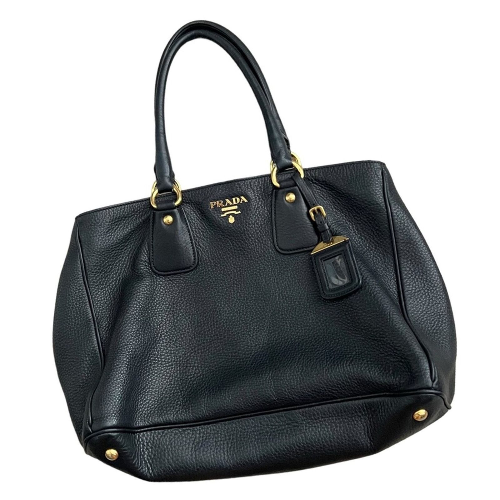 Prada shopping bag vitello daino clearance