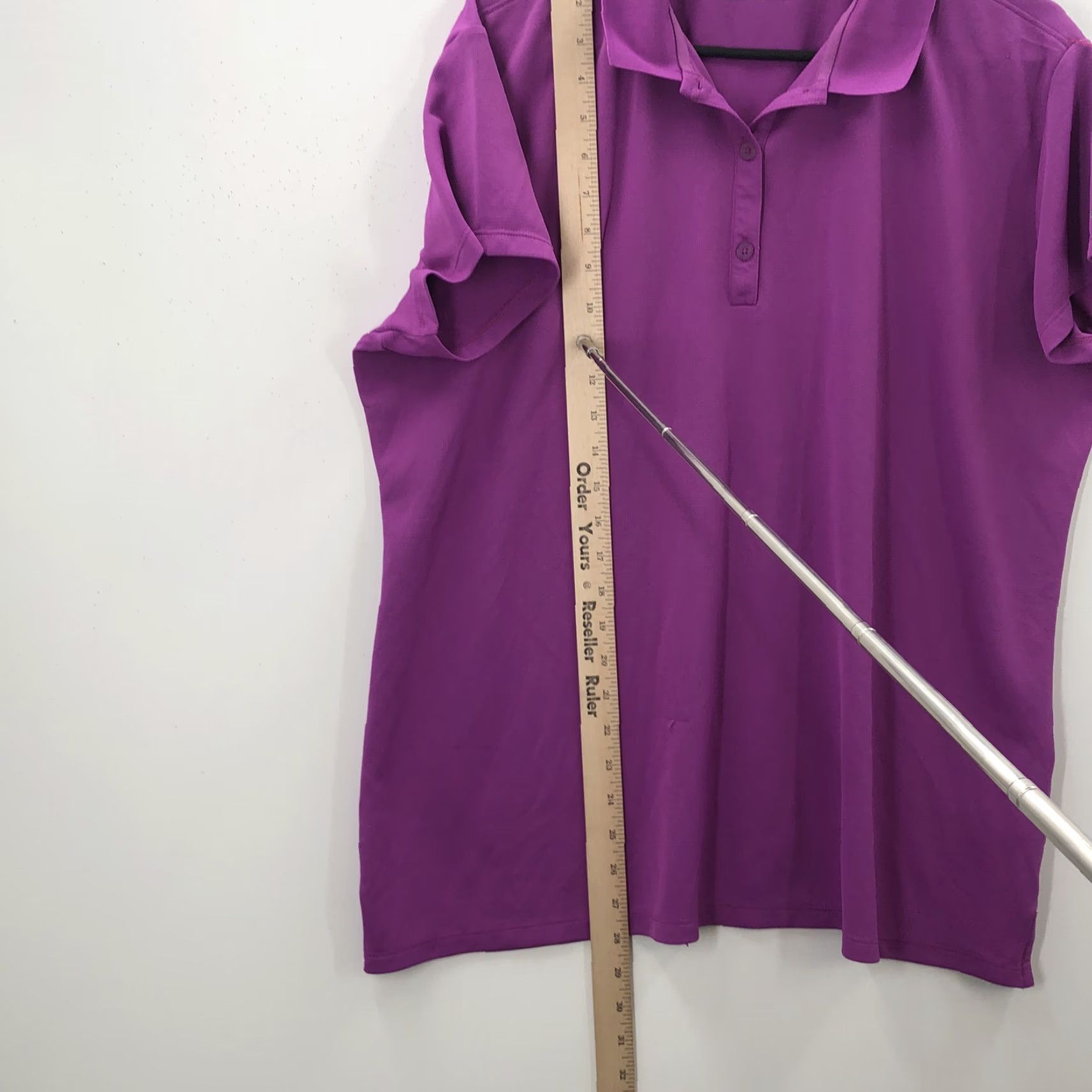 Vintage Columbia Polo Shirt Men Golf Short Sleeve Purple 2X Adult Regular Size Breathing Collared Shirt All Season Sports Tee Mens Size US XXL / EU 58 / 5 - 3 Thumbnail