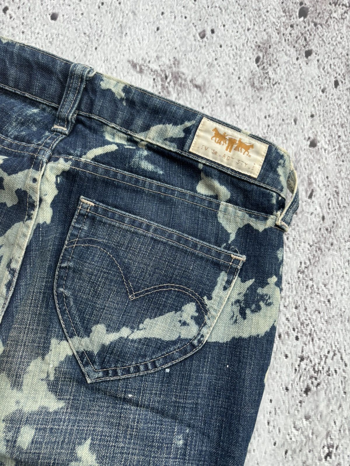Hysteric Glamour 2000's Levis lady style Flare denim jeans Size 28" / US 6 / IT 42 - 7 Thumbnail