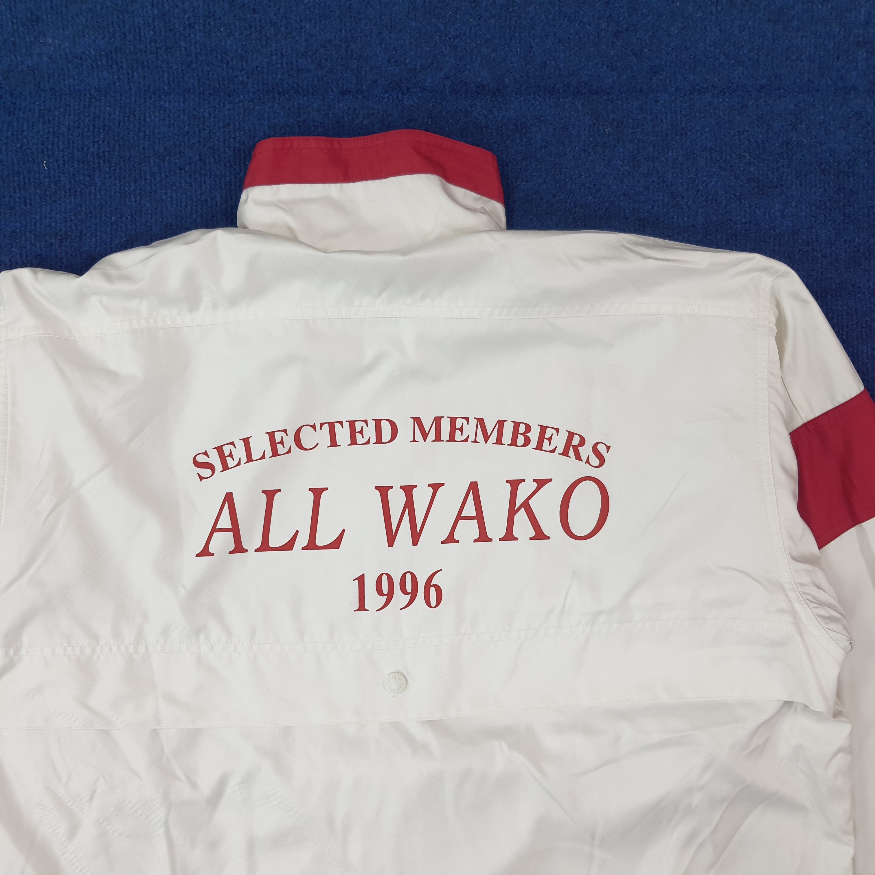 Sergio Tacchini Vintage Sergio Tacchini All Wako 1996 Zipper Jacket C224N10 Size US L / EU 52-54 / 3 - 4 Thumbnail