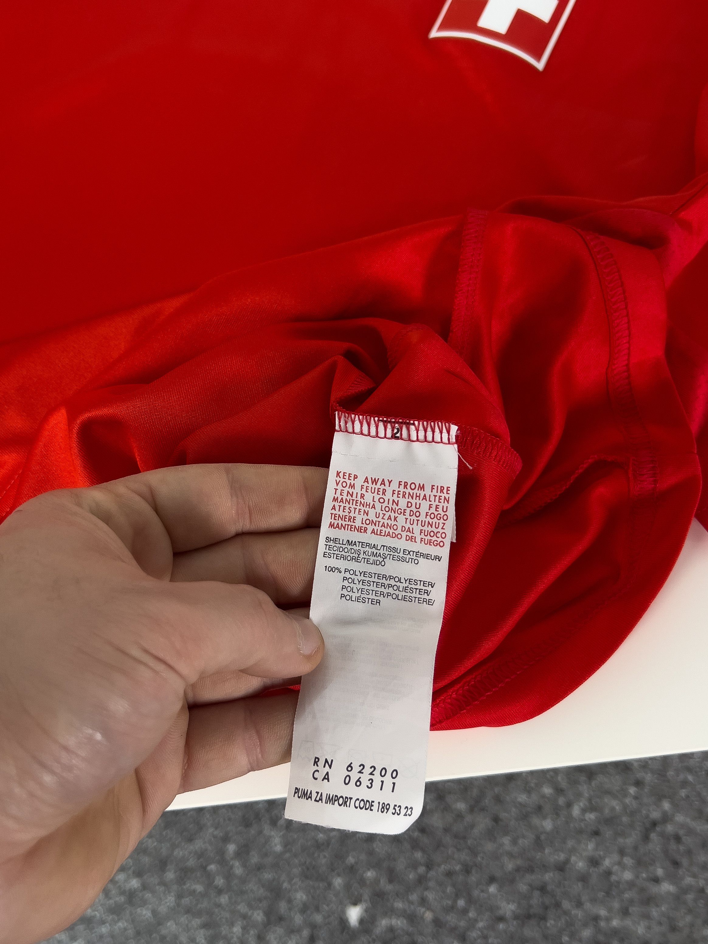 Puma Puma x Switzerland national Custom Name ( 2014-2015) Size US M / EU 48-50 / 2 - 6 Thumbnail