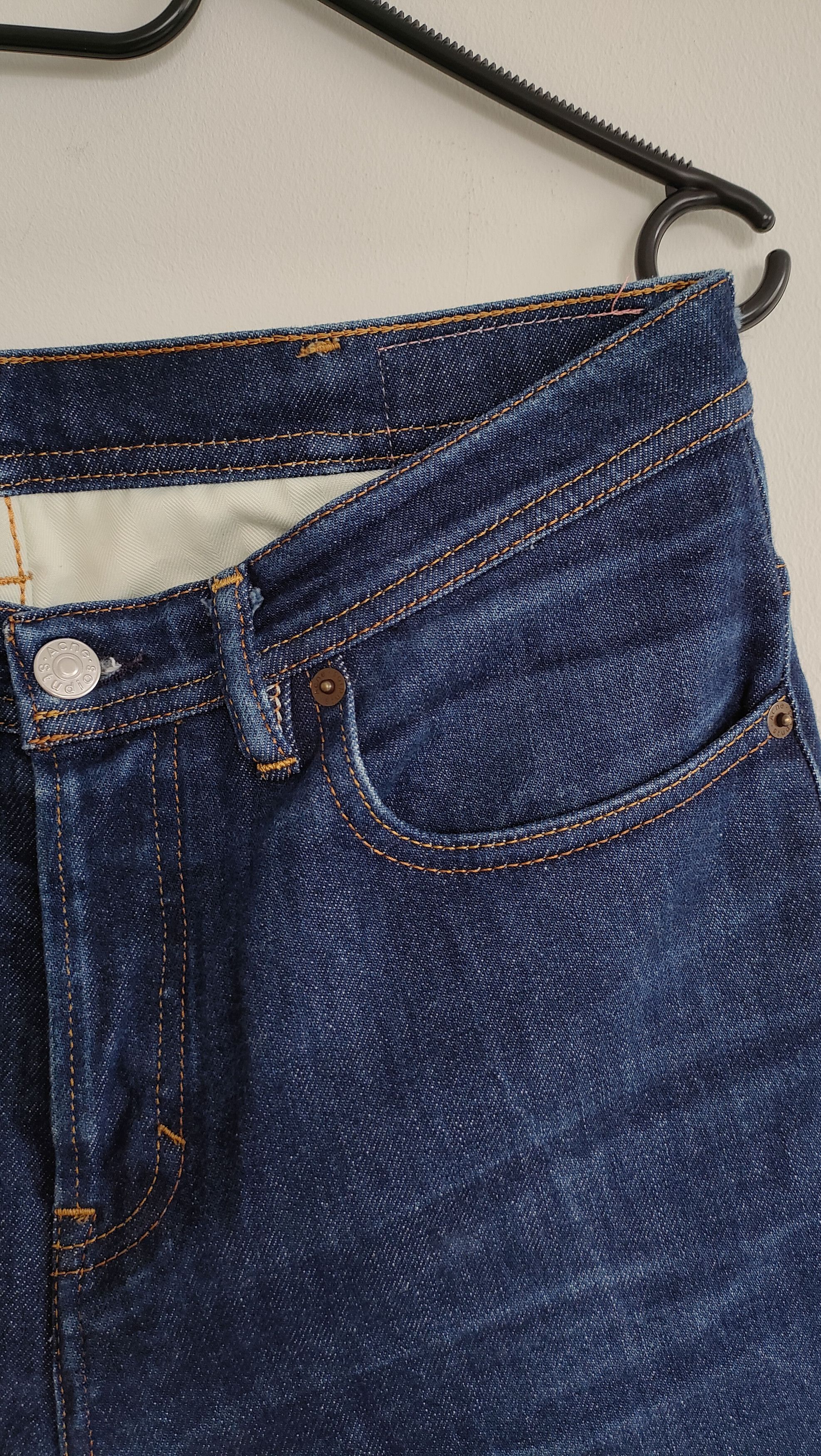Acne Studios Acne Studios Blå Konst River Indigo Jeans Size US 30 / EU 46 - 12 Thumbnail
