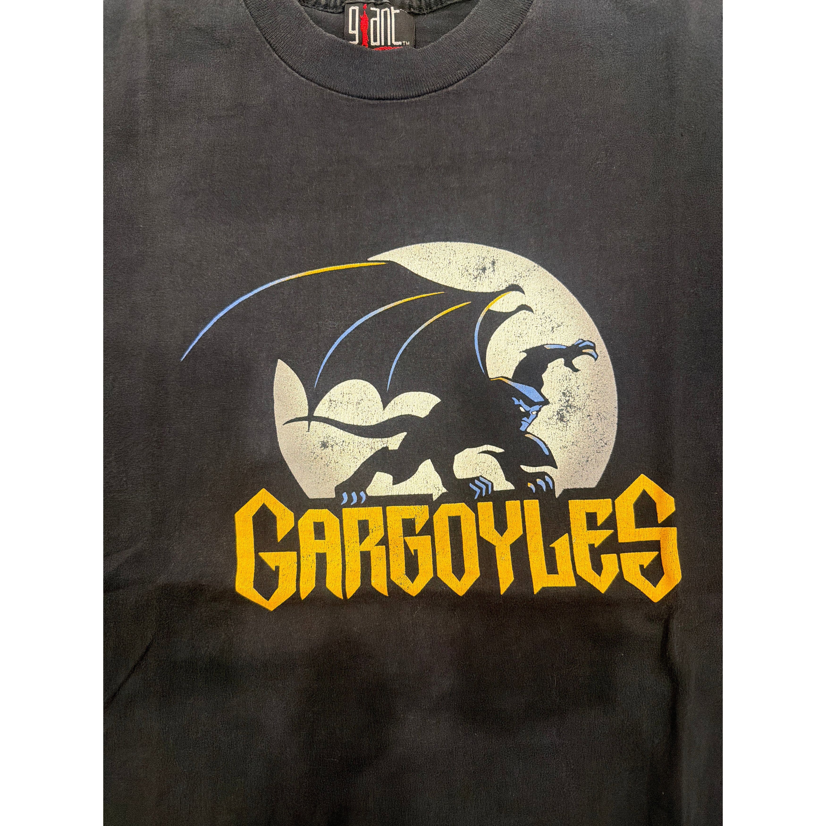 Other 90s Gargoyles TV Show Double Sided Black Large T-Shirt Size US L / EU 52-54 / 3 - 3 Thumbnail