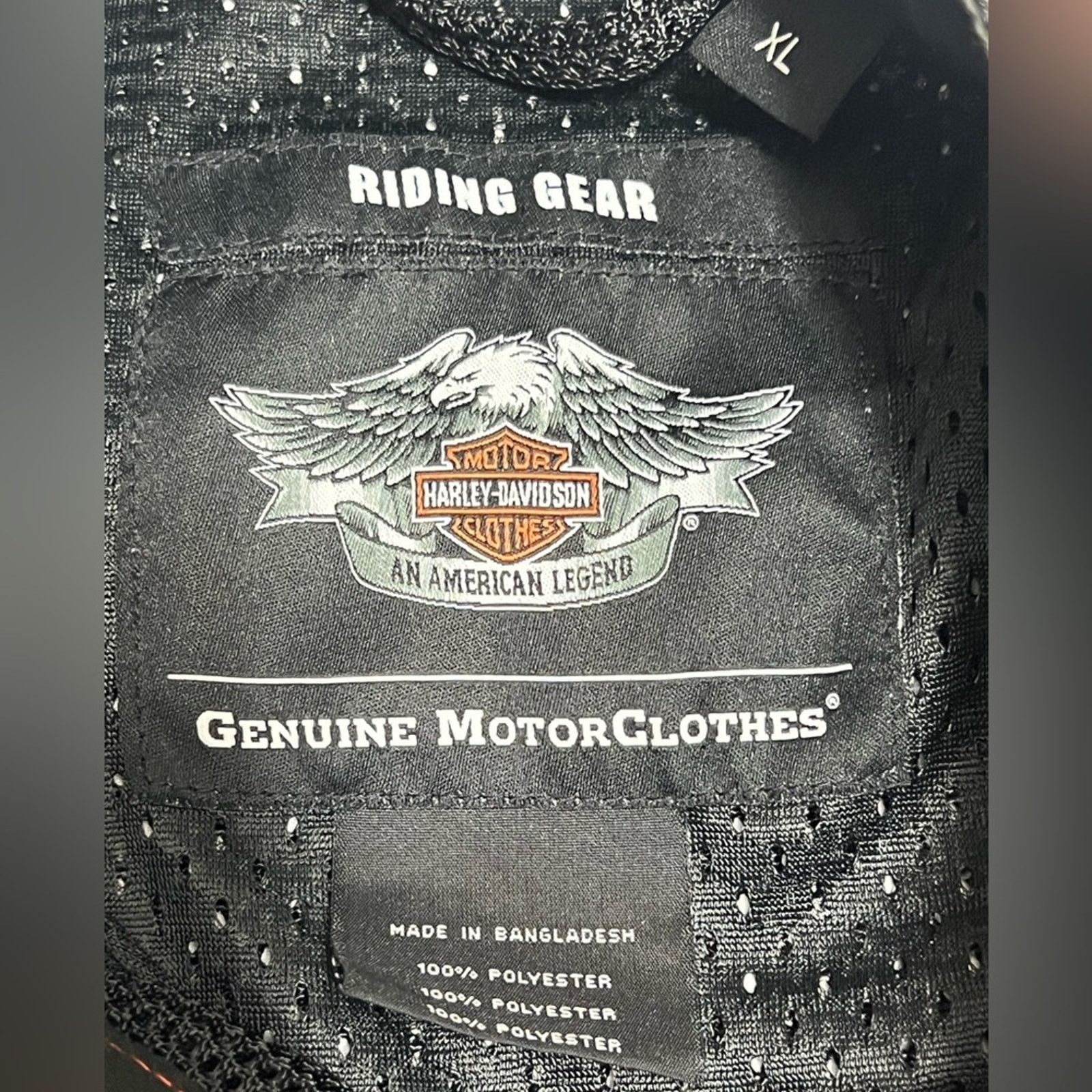 Harley Davidson Harley Davidson Jacket Mesh Riding Y2K Biker Motorcycle XL Size US XL / EU 56 / 4 - 6 Thumbnail