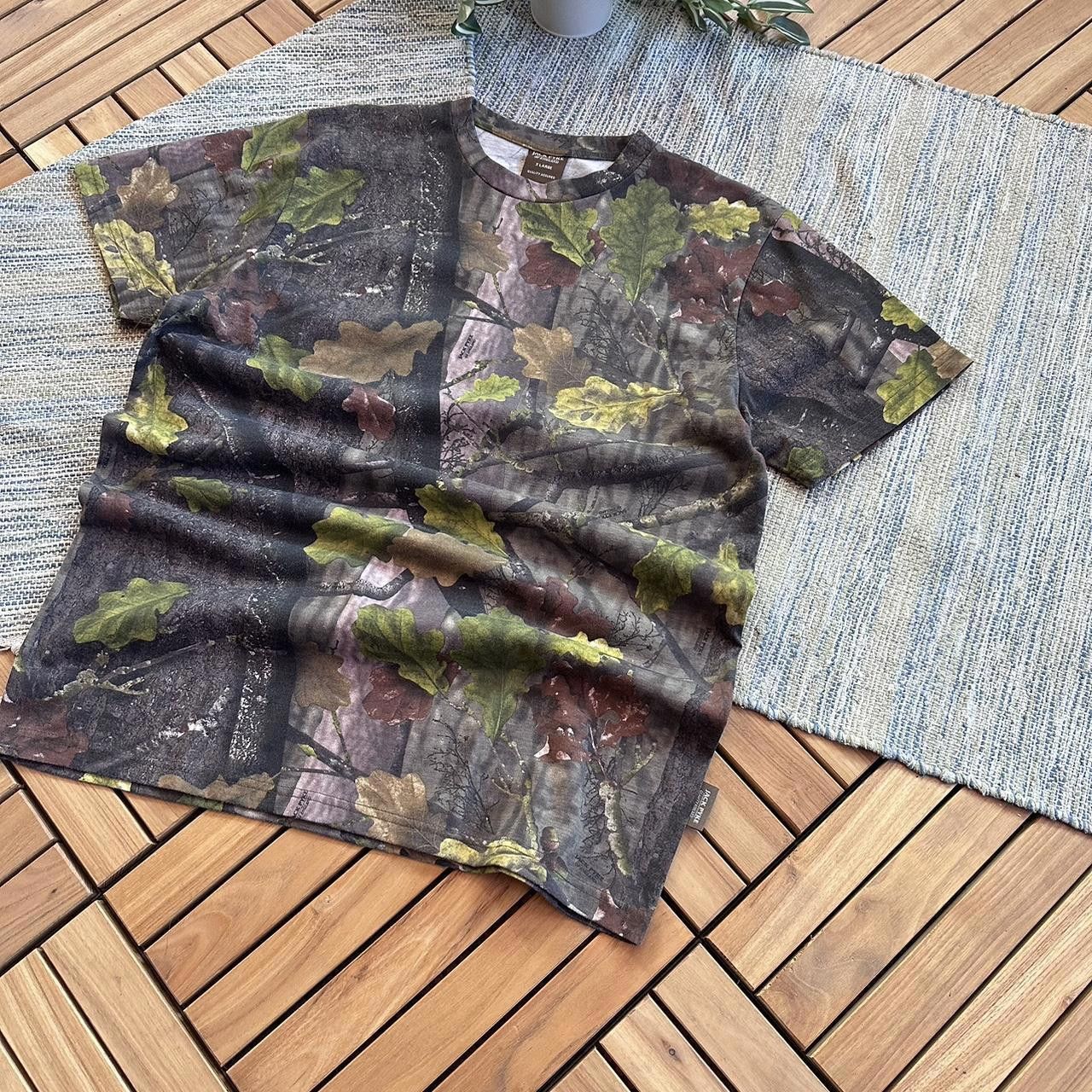 Realtree Vintage Y2K Realtree Camouflage Baggy Military Tee T-shirt Size US XL / EU 56 / 4 - 2 Thumbnail