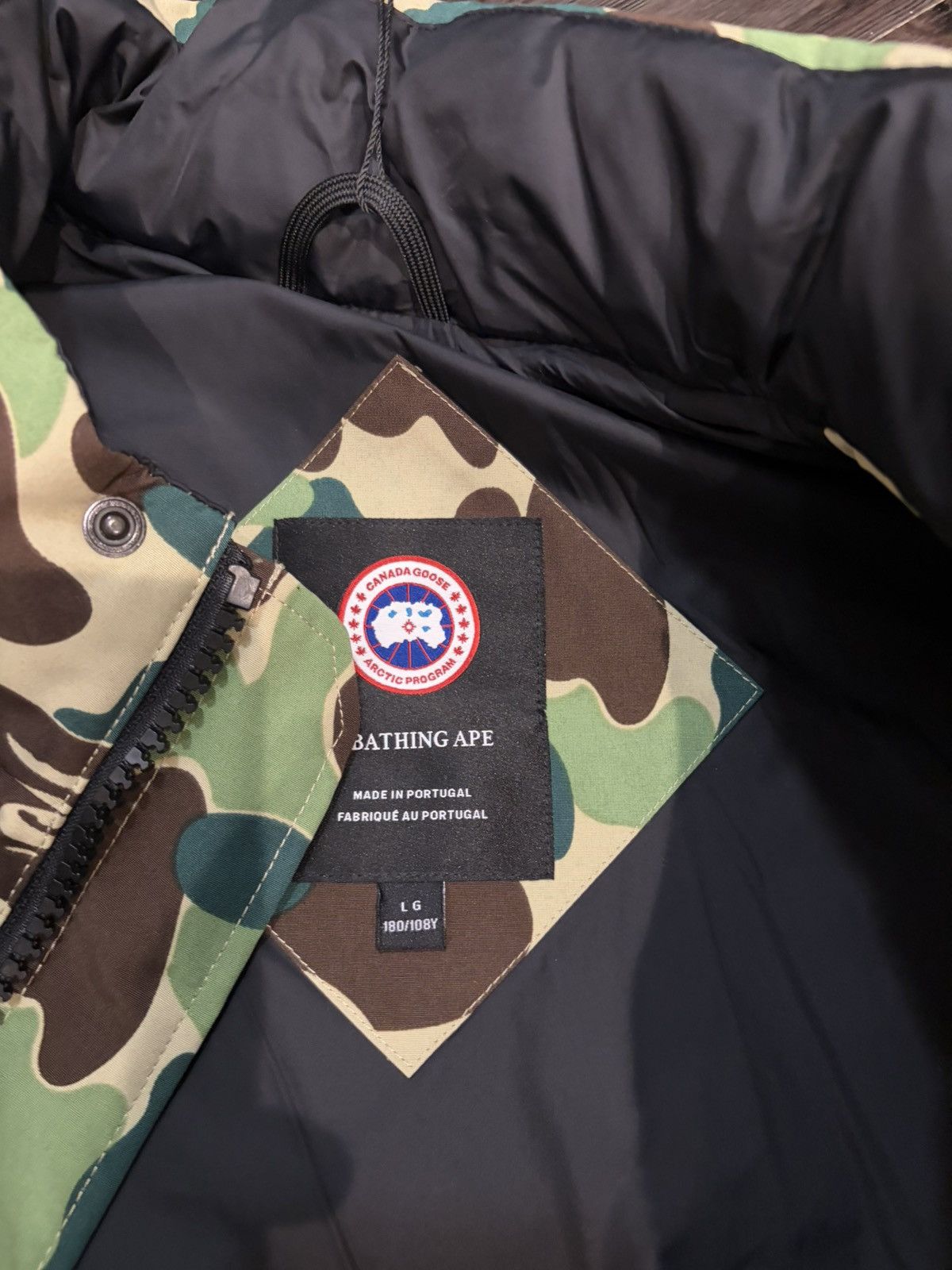 Bape × Canada Goose Bape/Canada Goose Size US L / EU 52-54 / 3 - 4 Thumbnail