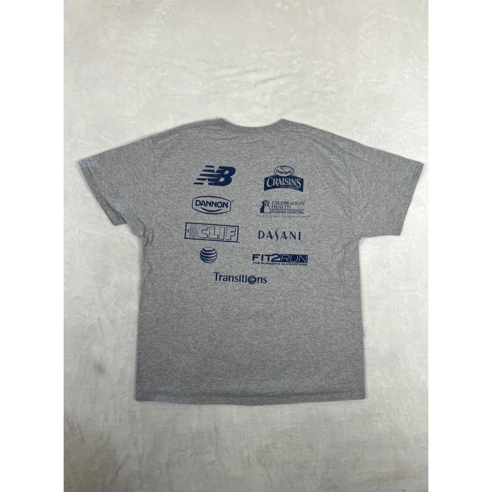 Hanes Disneyland Stitch 5K T-Shirt Mens XL Gray 2014 RunDisney Race Running Hanes Size US XL / EU 56 / 4 - 6 Thumbnail