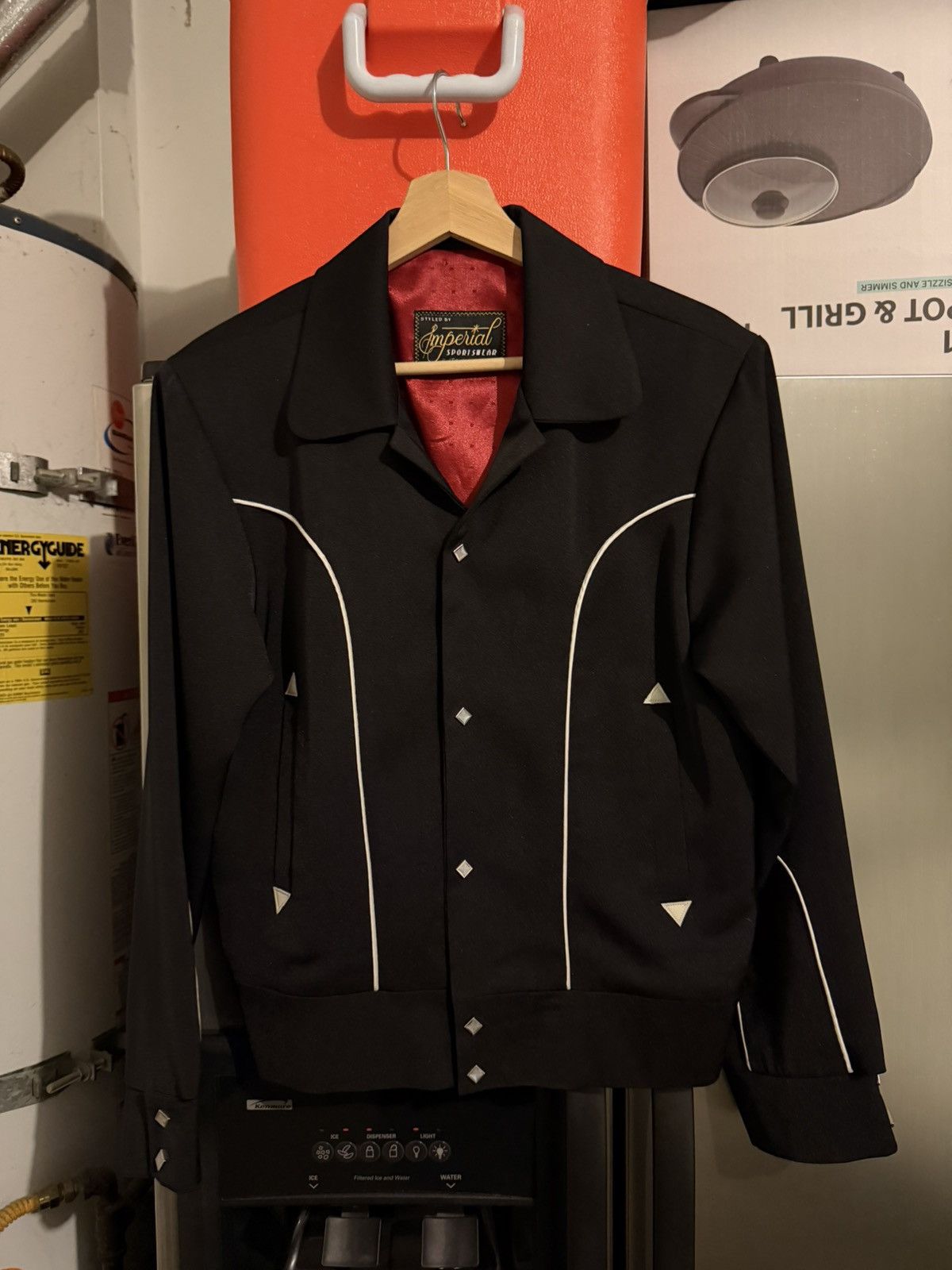 Vintage 1950's Mac Murray Rayon Gabardine Western Bolero Jacket