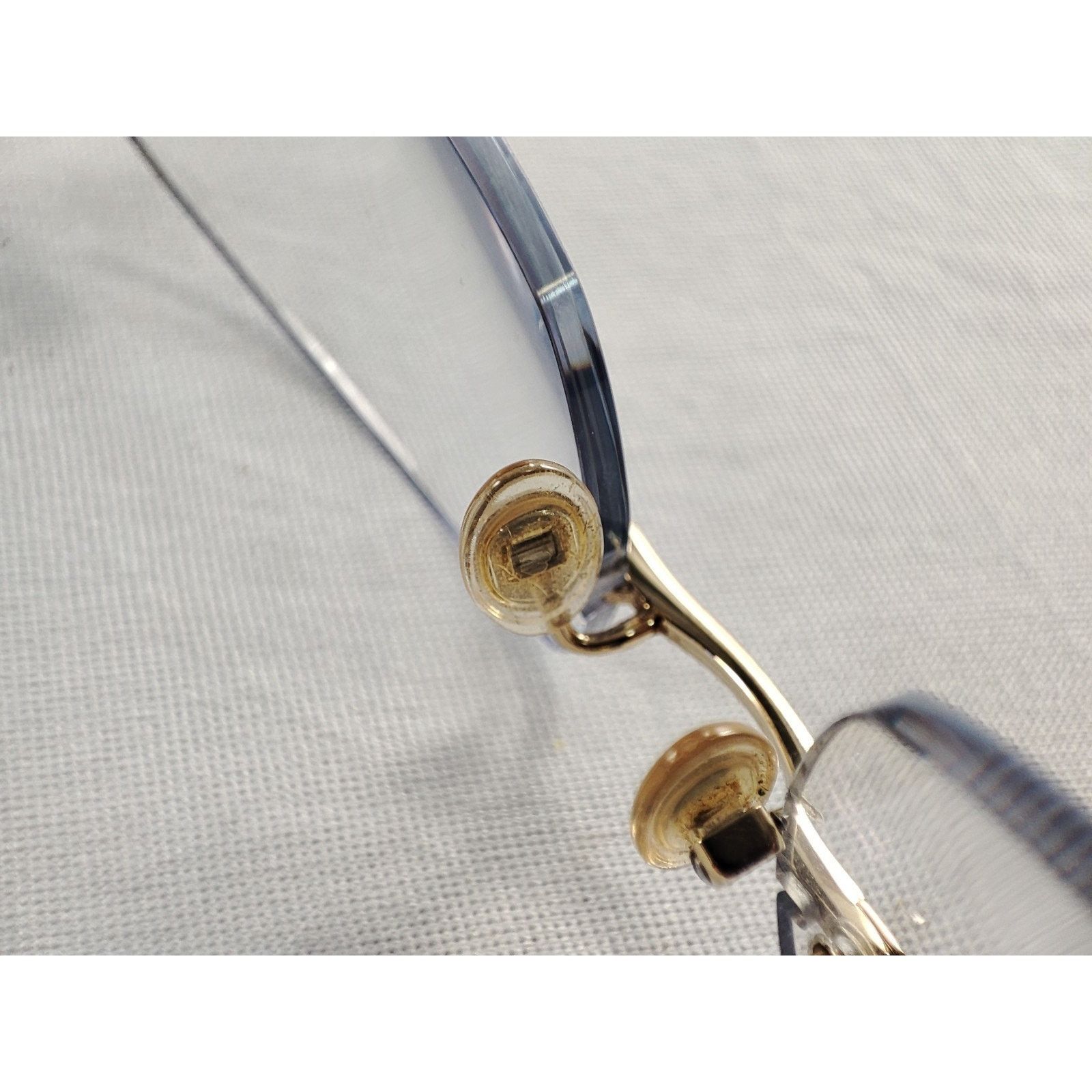 Gold And Wood Gold & Wood LoR70 Rimless Luxury Frames Gold Tone Luxembourg Size ONE SIZE - 11 Thumbnail