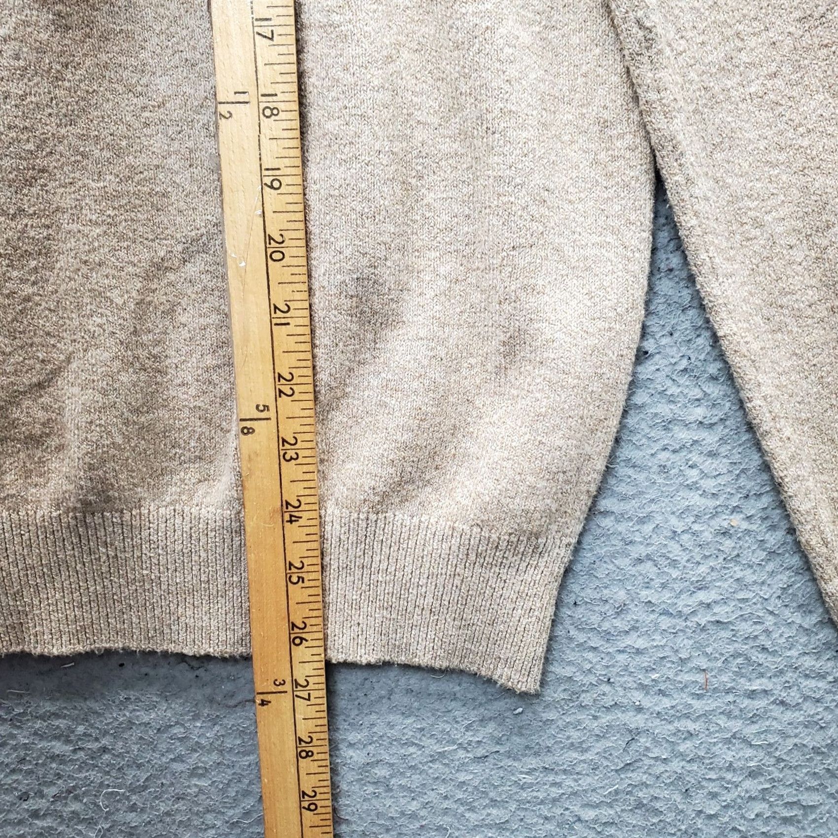 Izod IZOD Mens Sweater Shirt Brown Cotton Soft Knit Long Sleeve Crew Neck Pullover Size S Regular Size US S / EU 44-46 / 1 - 3 Thumbnail