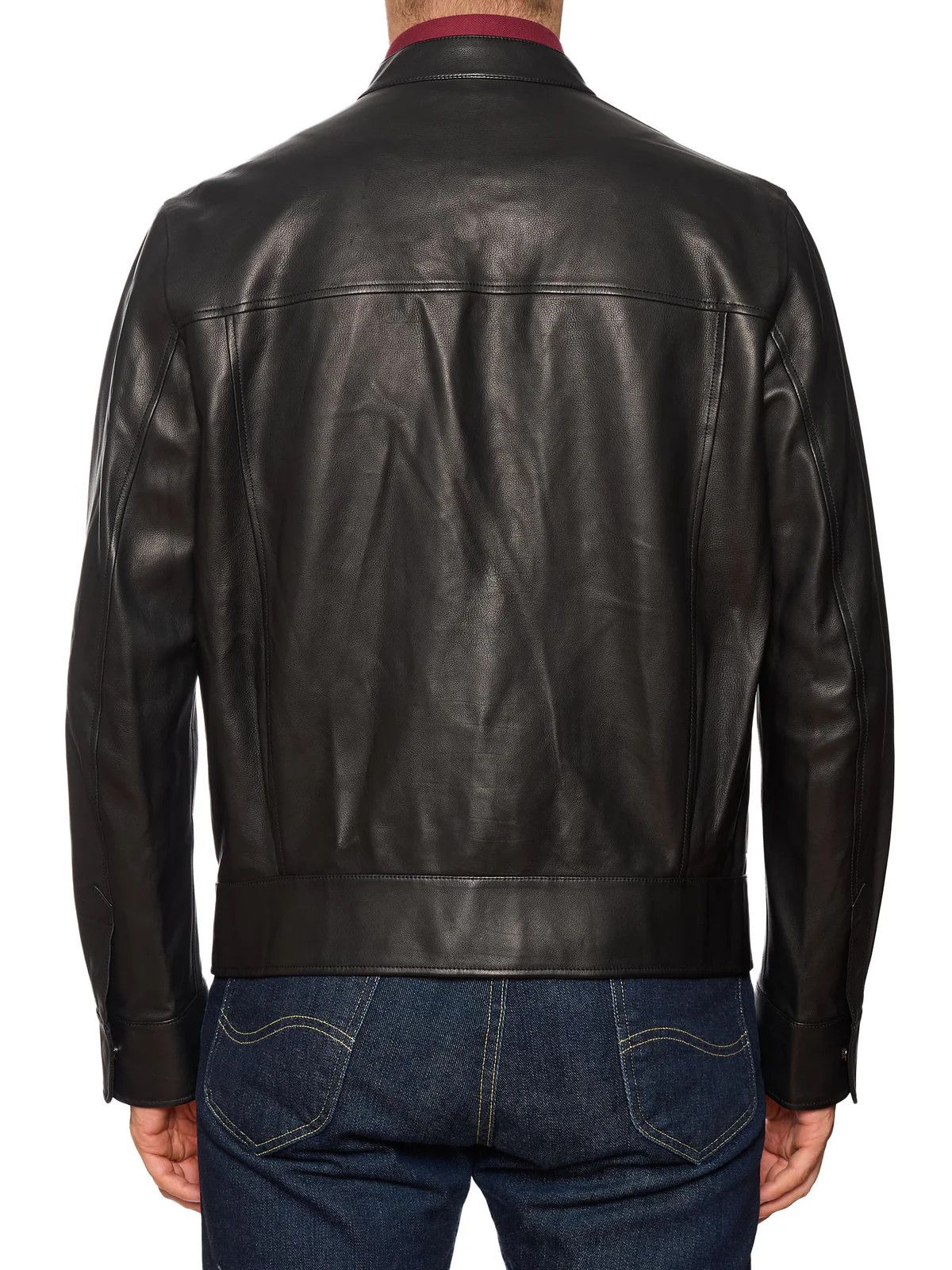Berluti BERLUTI Paris Black Napa leather Calfskin Leather Jacket Size US M / EU 48-50 / 2 - 5 Thumbnail