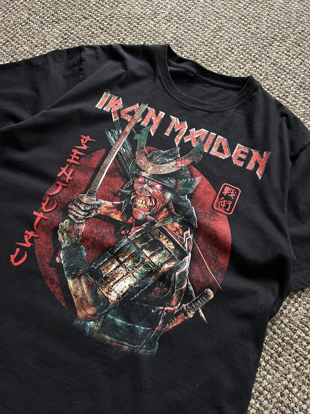Band Tees Vintage Iron Maiden graphic 80’s Tee Large Size US L / EU 52-54 / 3 - 8 Thumbnail
