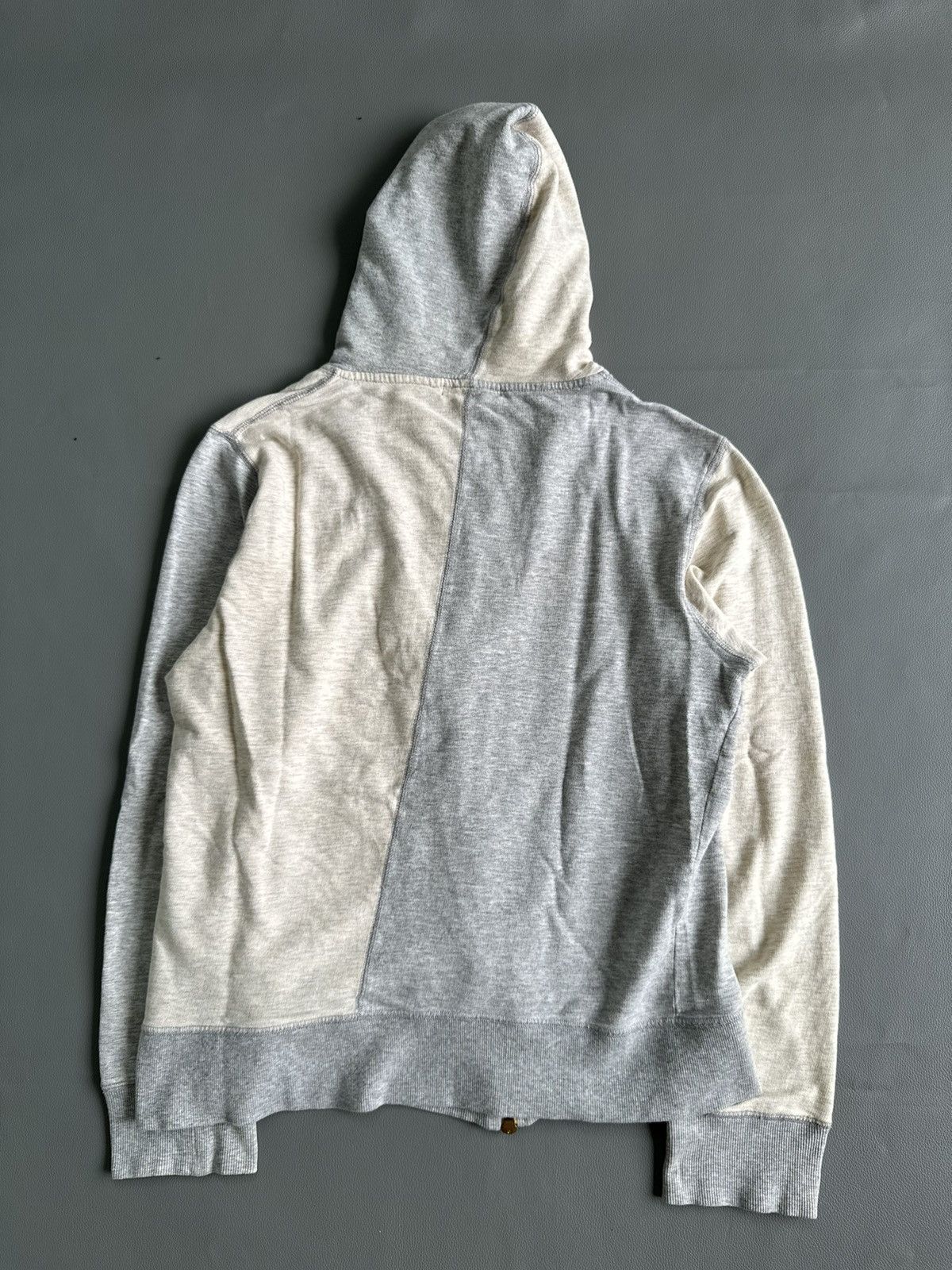 20471120 URBAN RESEARCH COLOR BLOCK ZIP UP HOODIE IFSIX LGB STYLE Size US M / EU 48-50 / 2 - 7 Thumbnail