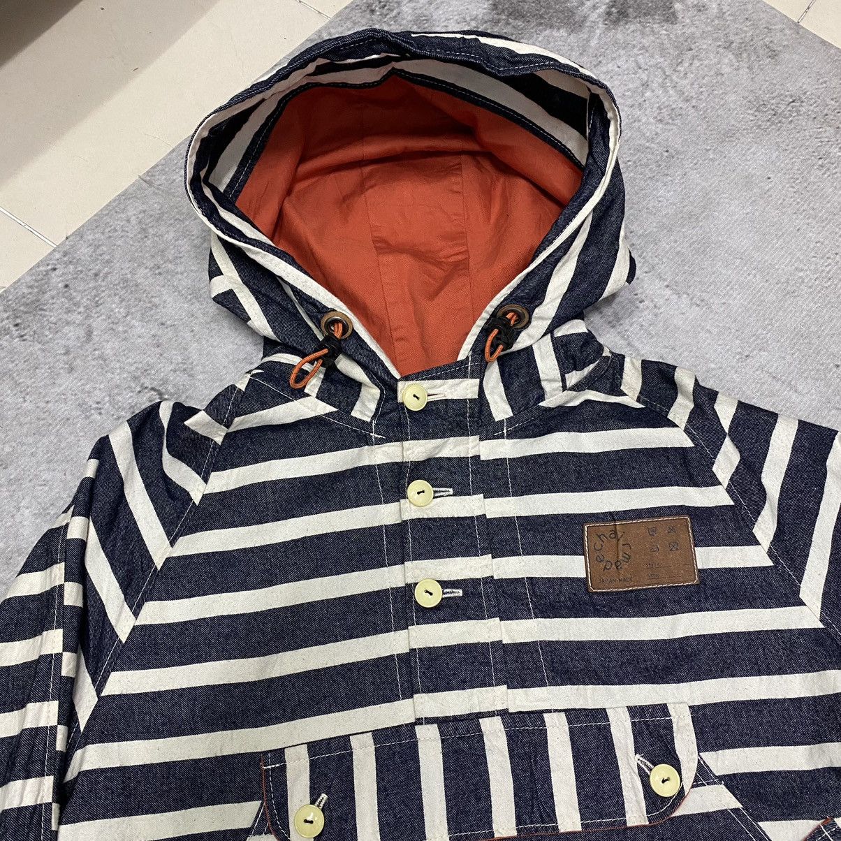 Japanese Brand 🇯🇵Chairmade Stripe Jacket🇯🇵 Size US XL / EU 56 / 4 - 2 Thumbnail