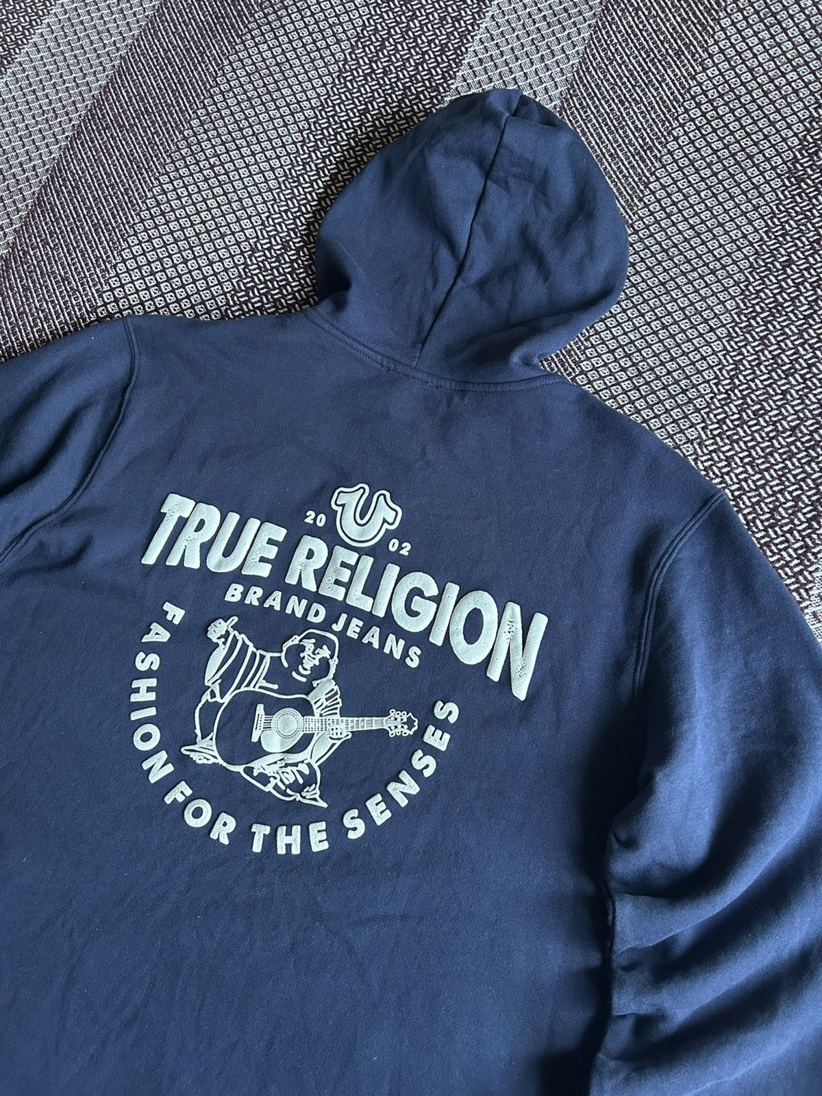True Religion Vintage True Religion Big Logo Hoodie Zip Up Japan Size US XXL / EU 58 / 5 - 5 Thumbnail