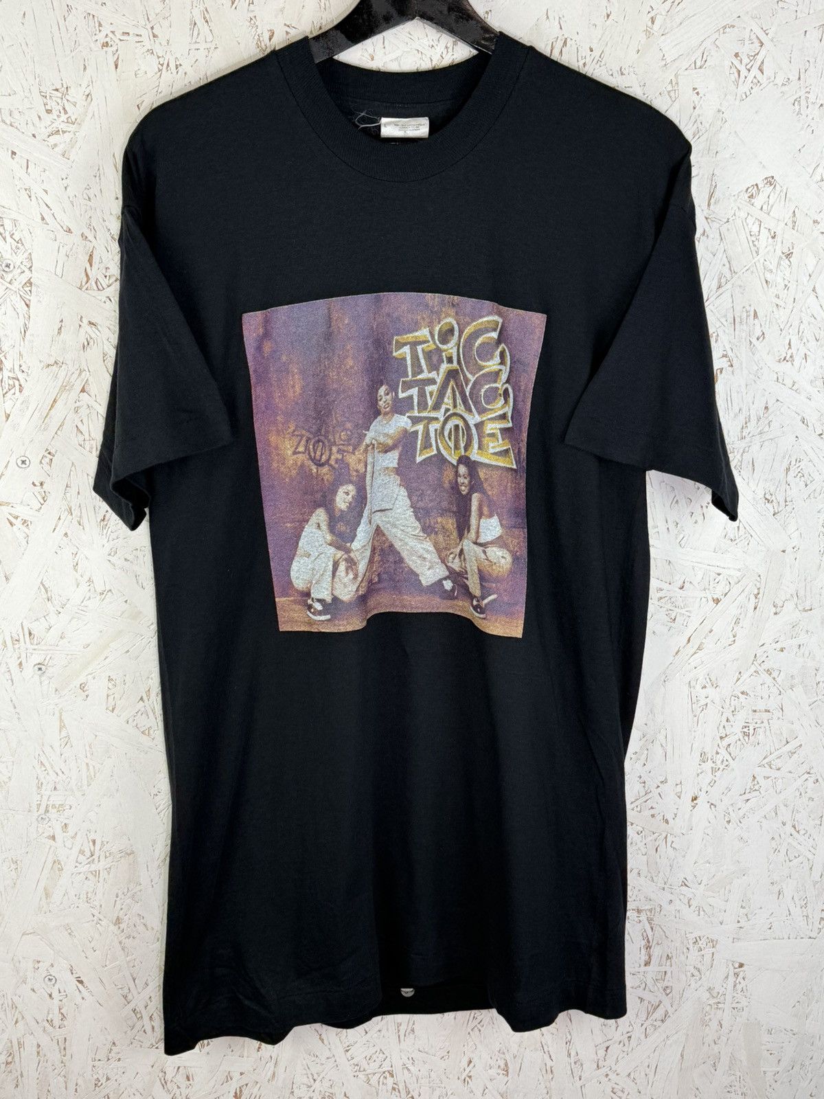 Band Tees 90s Vintage 1996 Tic Tac Toe Rap Tee Hip Hop Band T-Shirt ...