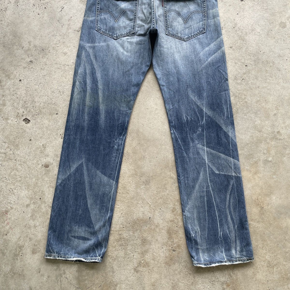 Levi's Vintage Levi’s 202 Faded Buckle Denim Distressed Jeans Pants Size US 36 / EU 52 - 14 Thumbnail
