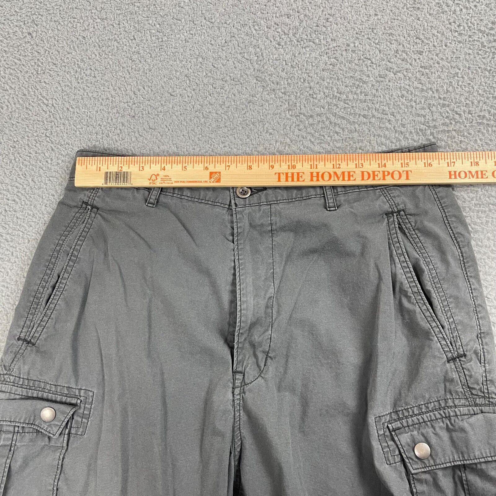Levi's Levis Cargo Shorts Flat Front 100% Cotton Stretch Pull On Size US 34 / EU 50 - 7 Thumbnail