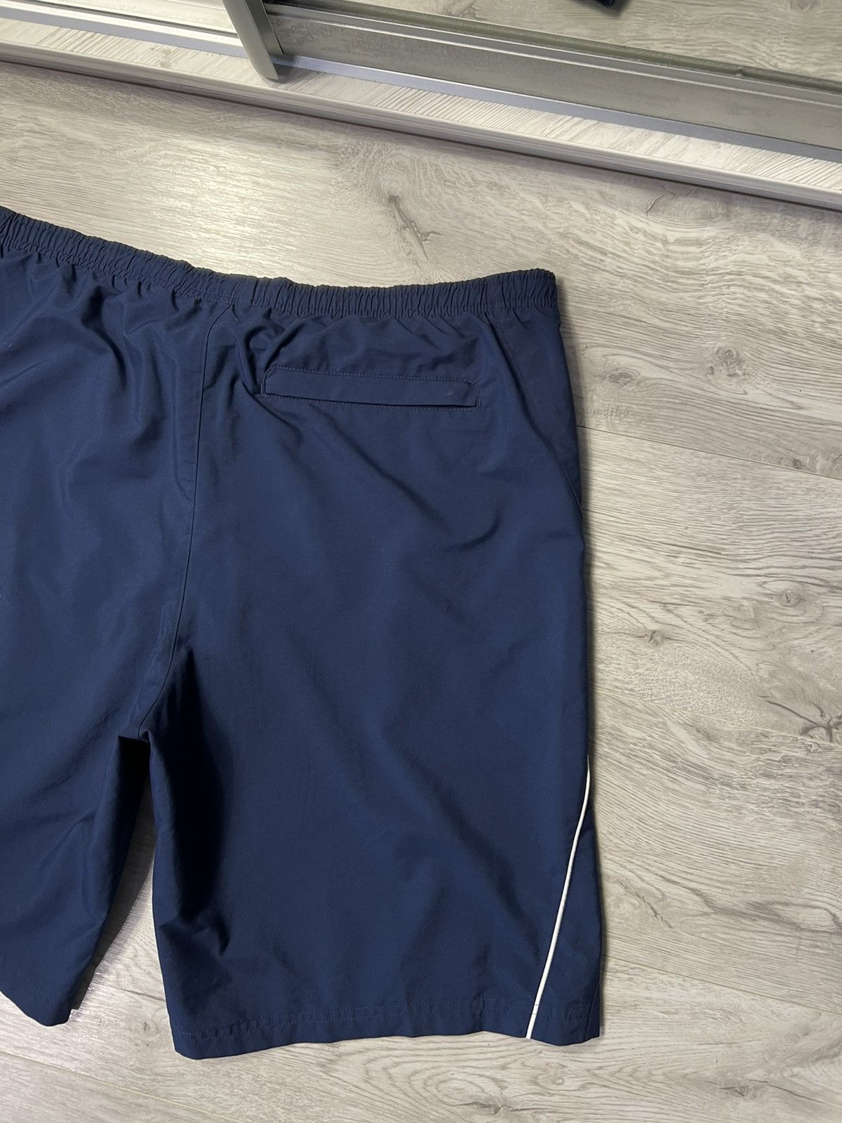 Nike × Vintage Vintage Nike Track Shorts Embroidered Swoosh Logo Size US 36 / EU 52 - 6 Thumbnail