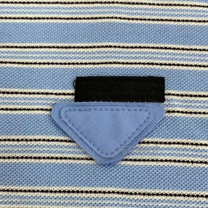 Prada Prada 25th Blue Logo Stripe Polo Shirt. Size US S / EU 44-46 / 1 - 5 Thumbnail