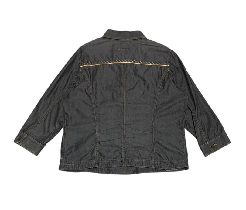 Japanese Brand Vintage Japanese Bruno Piatelli Denim Flannel Shirt Jacket Size US M / EU 48-50 / 2 - 4 Thumbnail