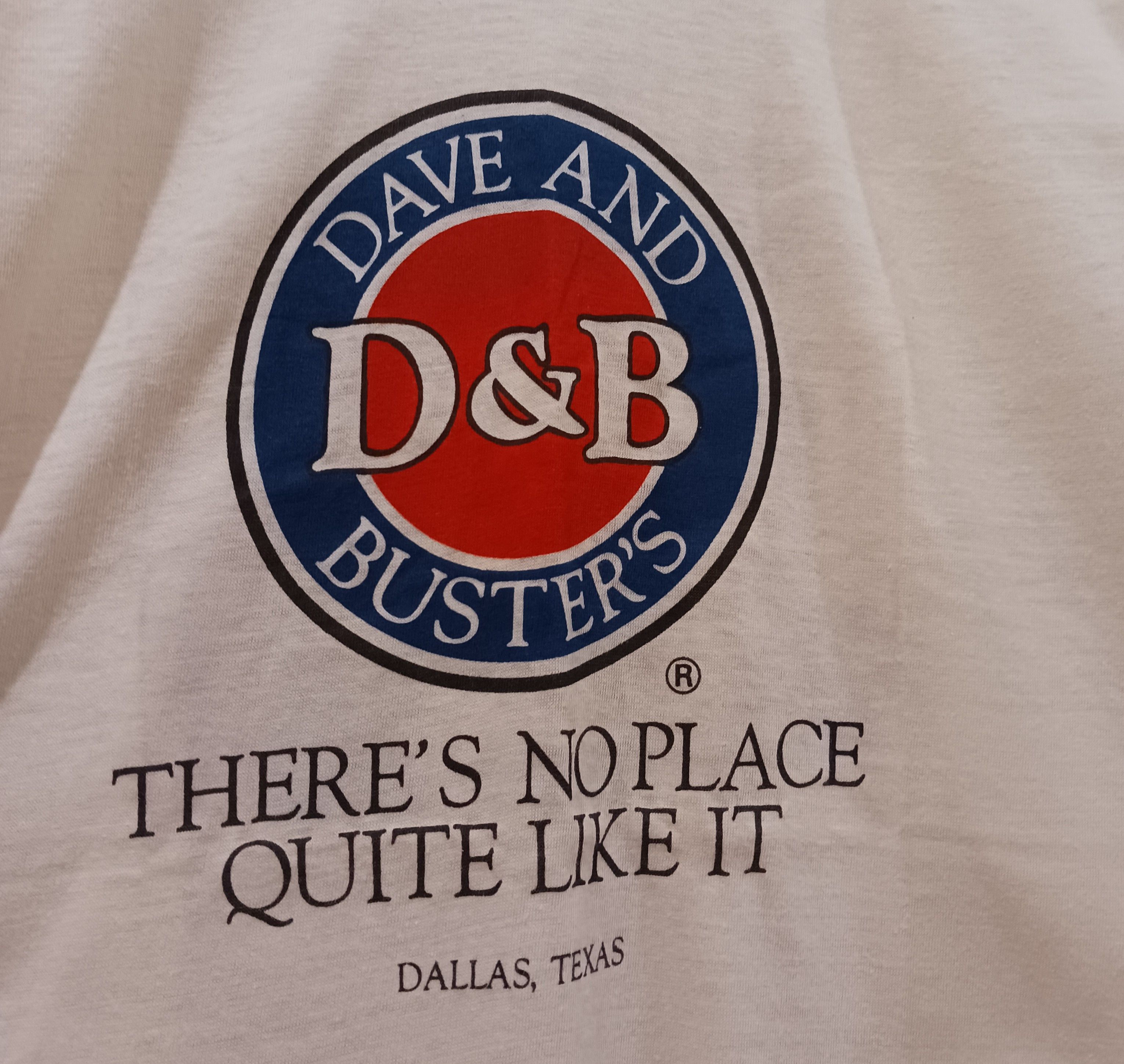 Vintage Dave & Buster's Dallas, Texas 1980s Vintage Screen Stars Tee Size US M / EU 48-50 / 2 - 16 Thumbnail