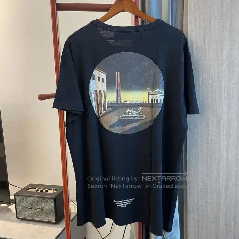 Off-White Off-White Black Cotton T-Shirt for Men . Size US M / EU 48-50 / 2 - 2 Thumbnail