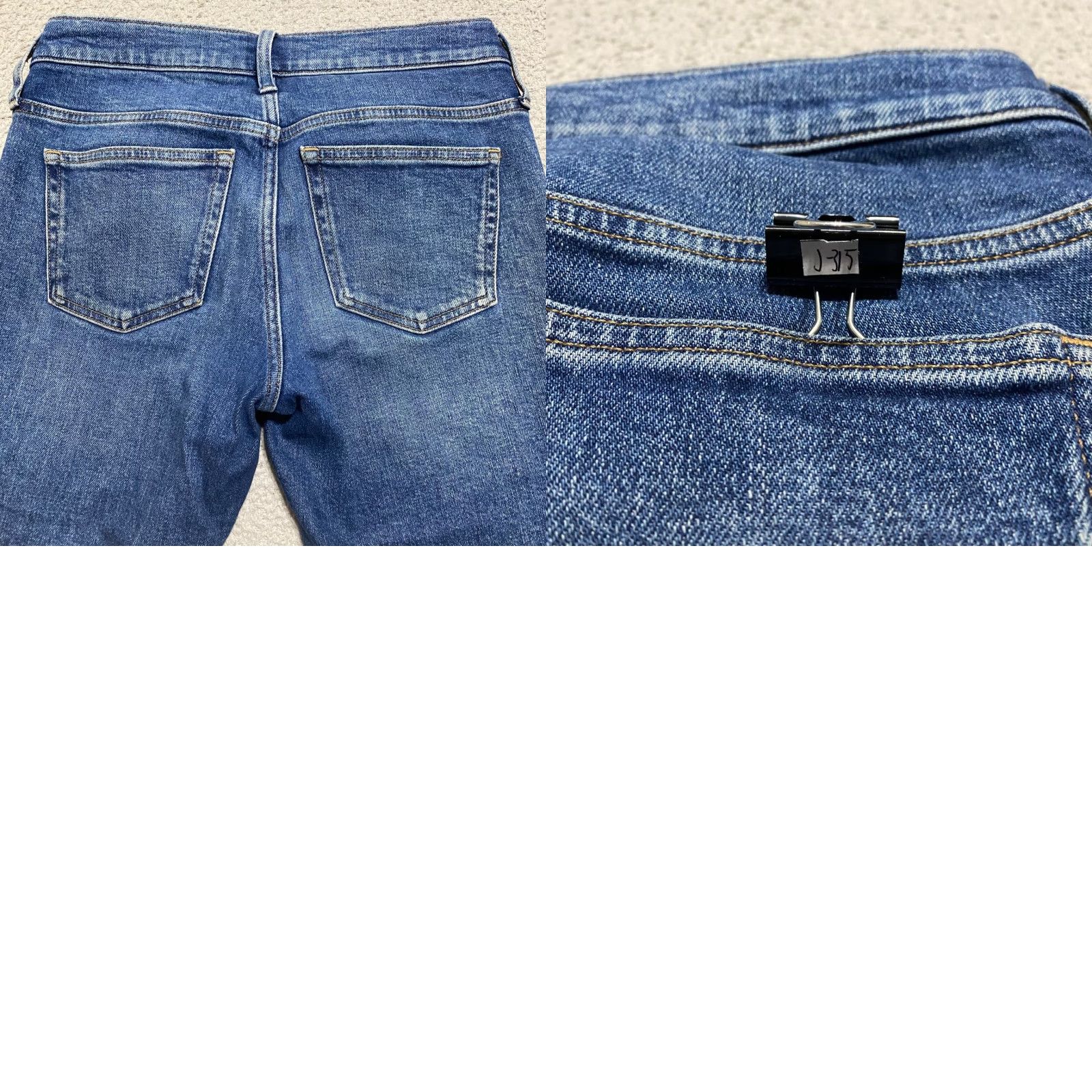 J.Crew J.CREW Jeans Slim 27P Petite 5-Pocket Denim Medium Blue Straight Women's Vintage? No Size 27" / US 4 / IT 40 - 9 Thumbnail