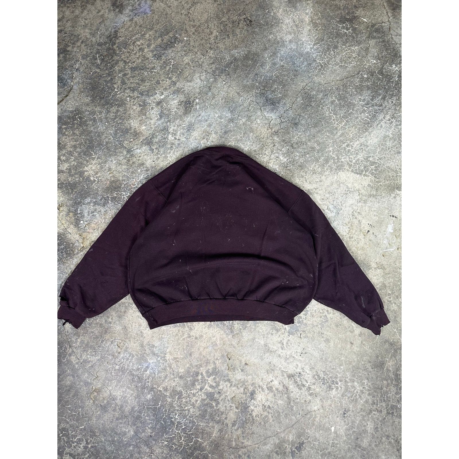 Vintage Vintage BHR THRASHED CREWNECK Size US L / EU 52-54 / 3 - 8 Thumbnail