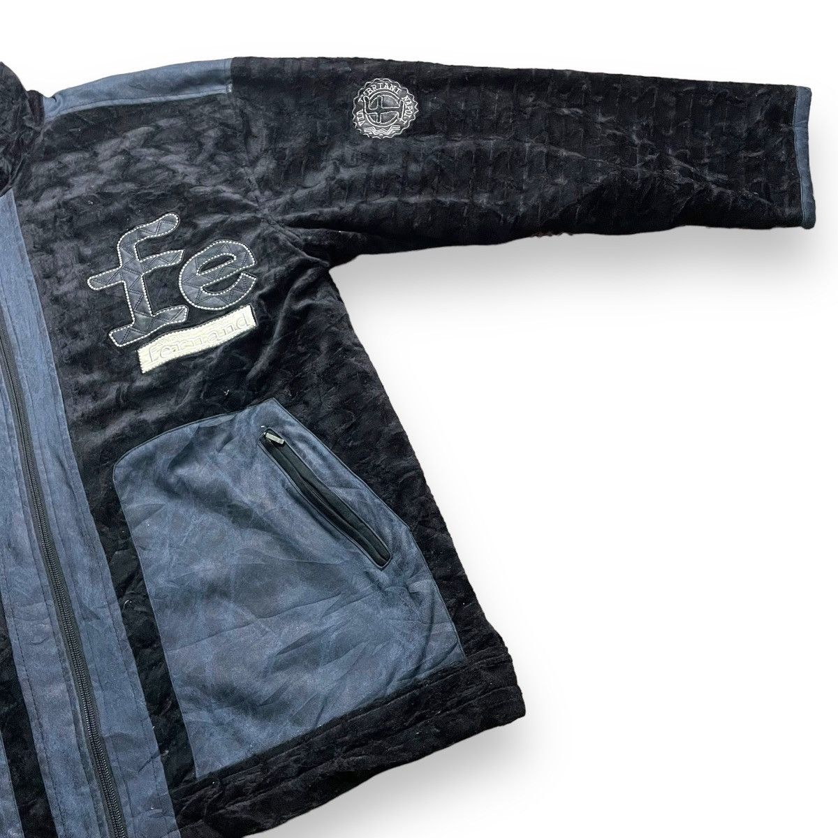 Other FERNAND RAZZINI EMBROIDERED SPELL OUT FULL ZIP JACKET Size US XL / EU 56 / 4 - 4 Thumbnail