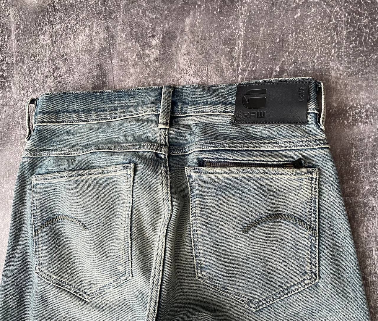 G-Star × Vintage Vintage G Star Raw Washed Blue Denim Jeans Pants Y2K Rare Size US 28 / EU 44 - 2 Thumbnail
