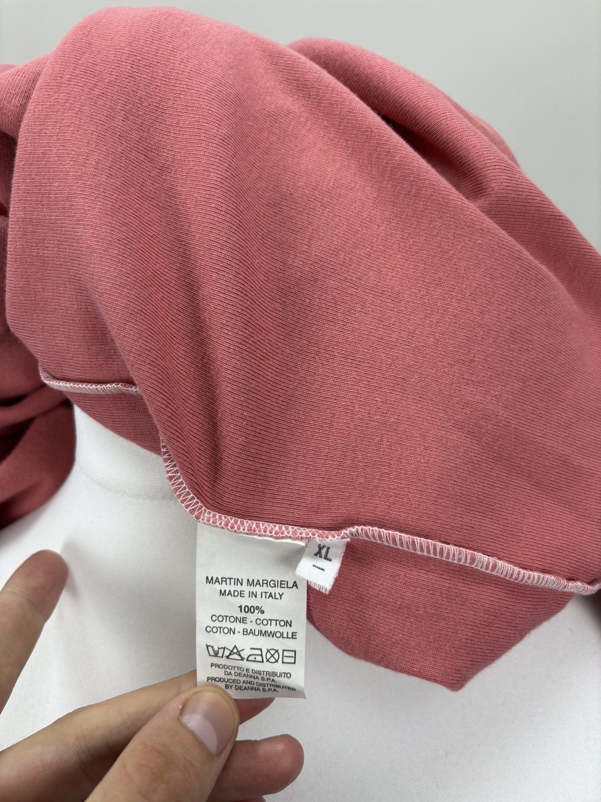 Maison Margiela Womens long sleeve Maison Martin Margiela Size XL Color Pink Size XL / US 12-14 / IT 48-50 - 10 Thumbnail