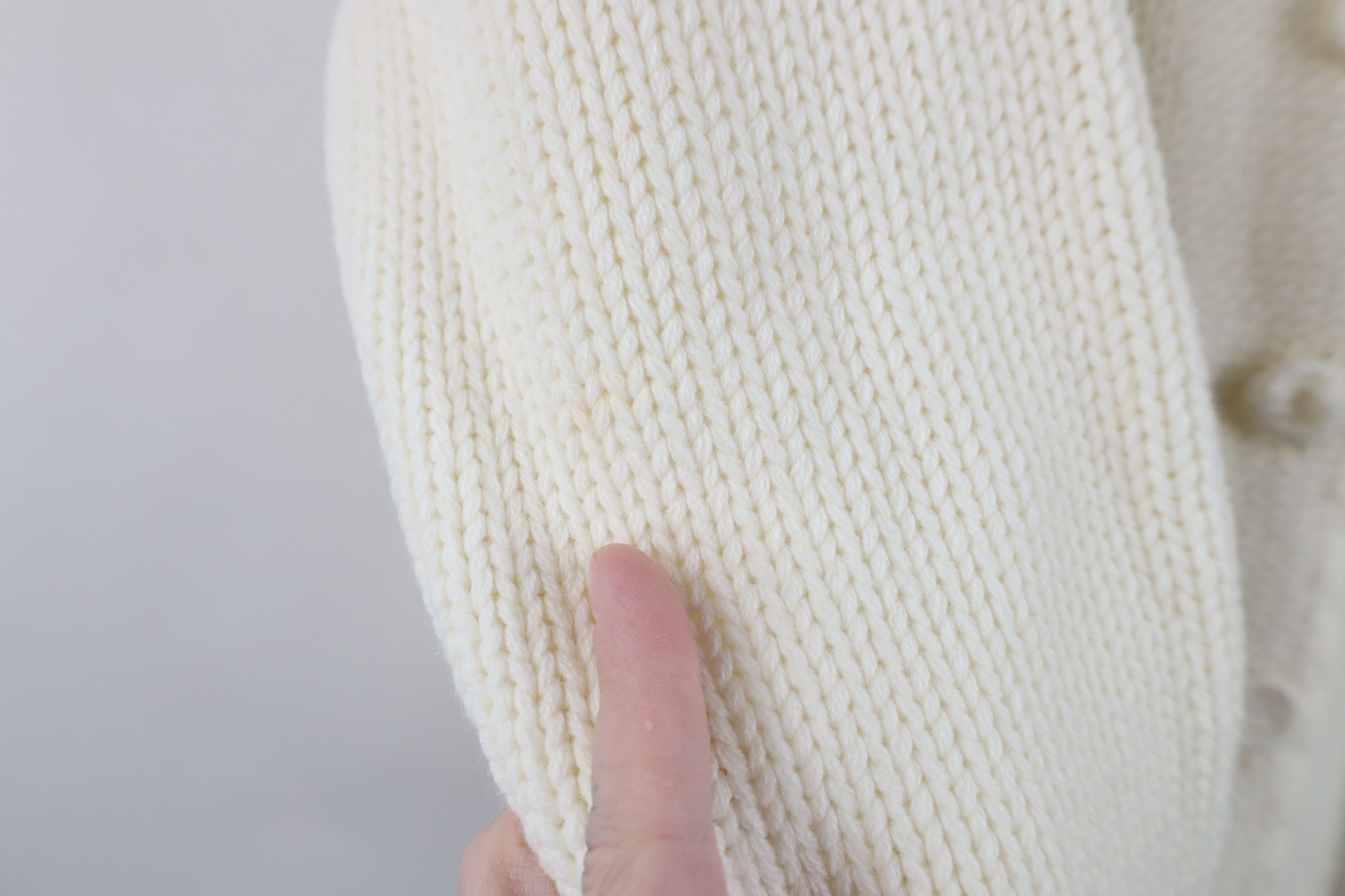 Vintage Vintage 60s Streetwear Ribbed Knit Cardigan Sweater Japan Size S / US 4 / IT 40 - 8 Thumbnail
