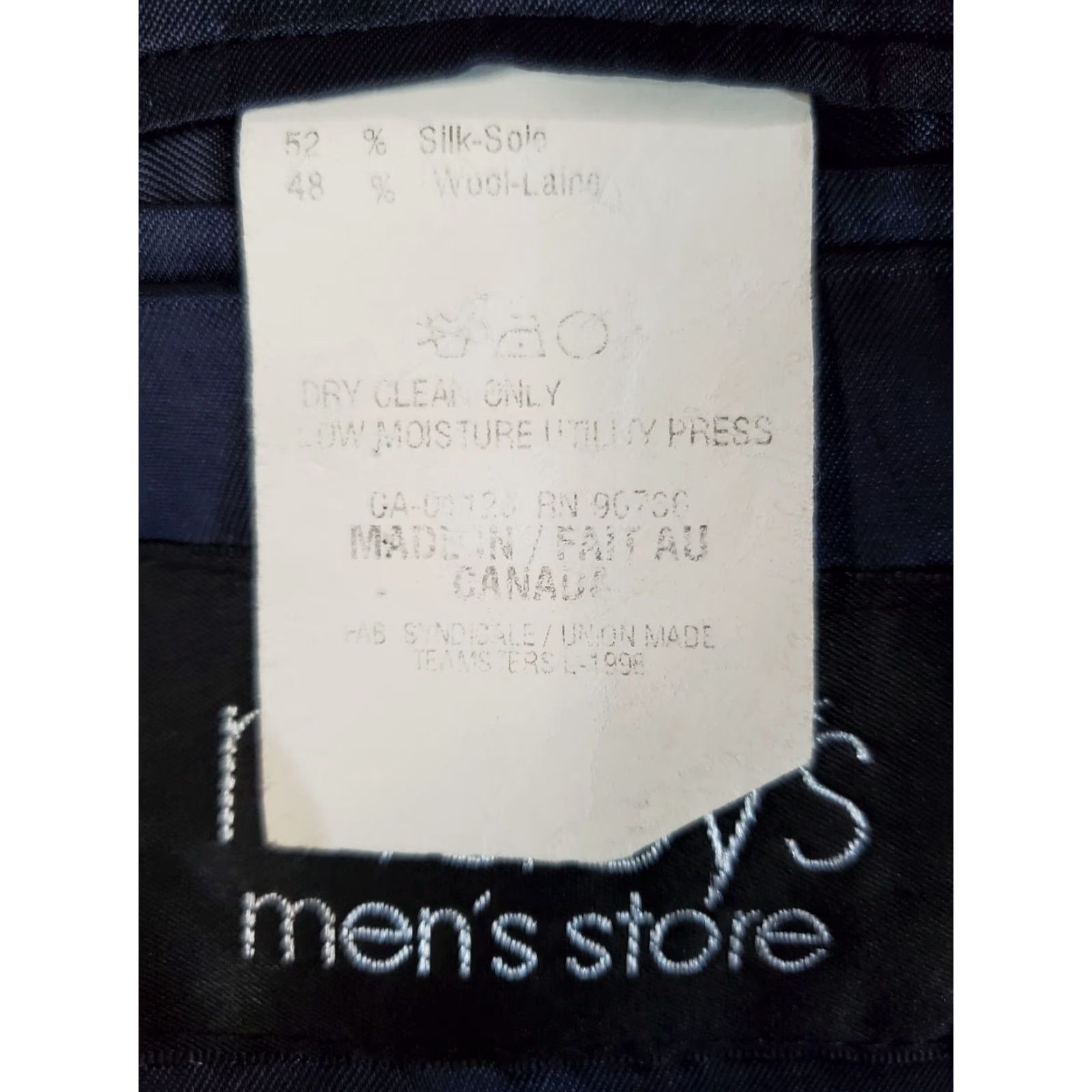 Ralph Lauren Lauren Ralph Lauren Signature Blazer Sport Coat Mens 42 Regular Gray Silk & Wool Blend Two-Button Notch Lapel Solid Size 42R - 5 Thumbnail