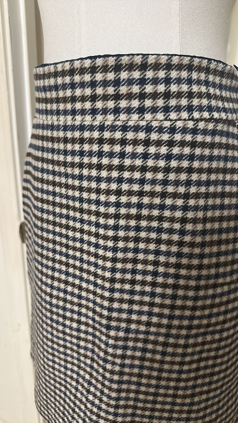 Jigsaw Houndstooth mini skirt size 6 Size 28" / US 6 / IT 42 - 2 Thumbnail