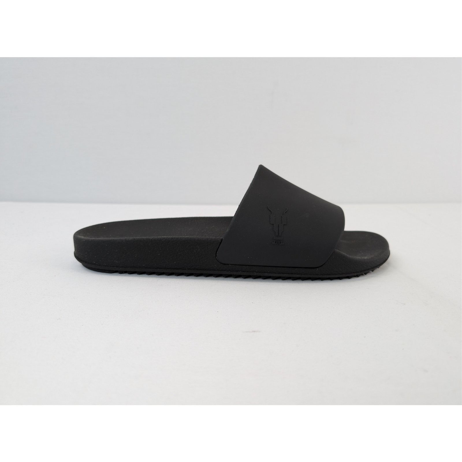 Rick Owens Drkshdw o1rshd1 Scarpe Shower Slides Slipper in Black Size US 11 / EU 44 - 4 Thumbnail