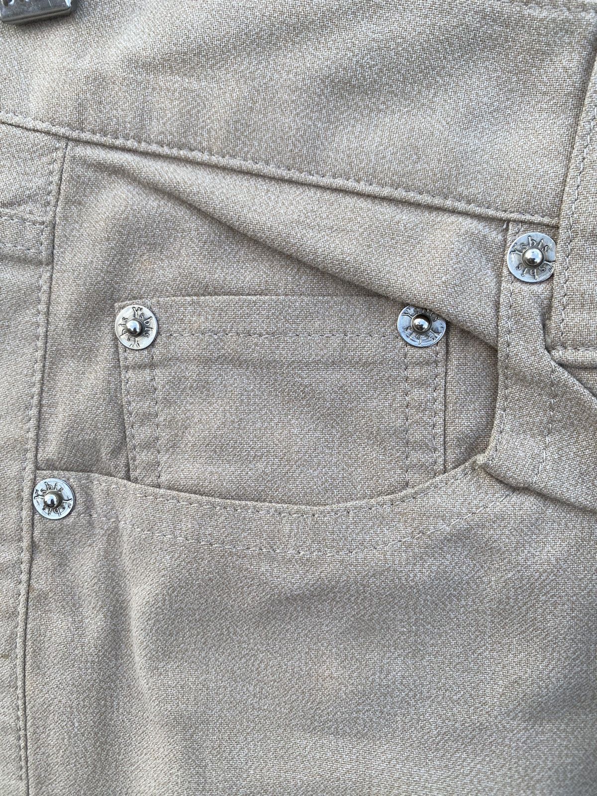 Yohji Yamamoto Rare Yohji Yamamoto Y’s Khaki Slack Pants Size US 28 / EU 44 - 19 Thumbnail