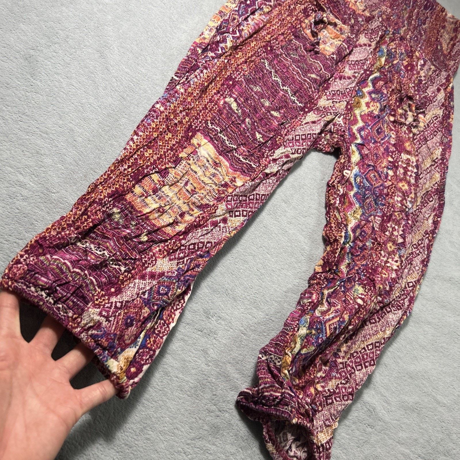 Free People Renaissance Midevil Festival Pants Medium Medieval Carnival Size 25" / US 0 / IT 36 - 10 Thumbnail