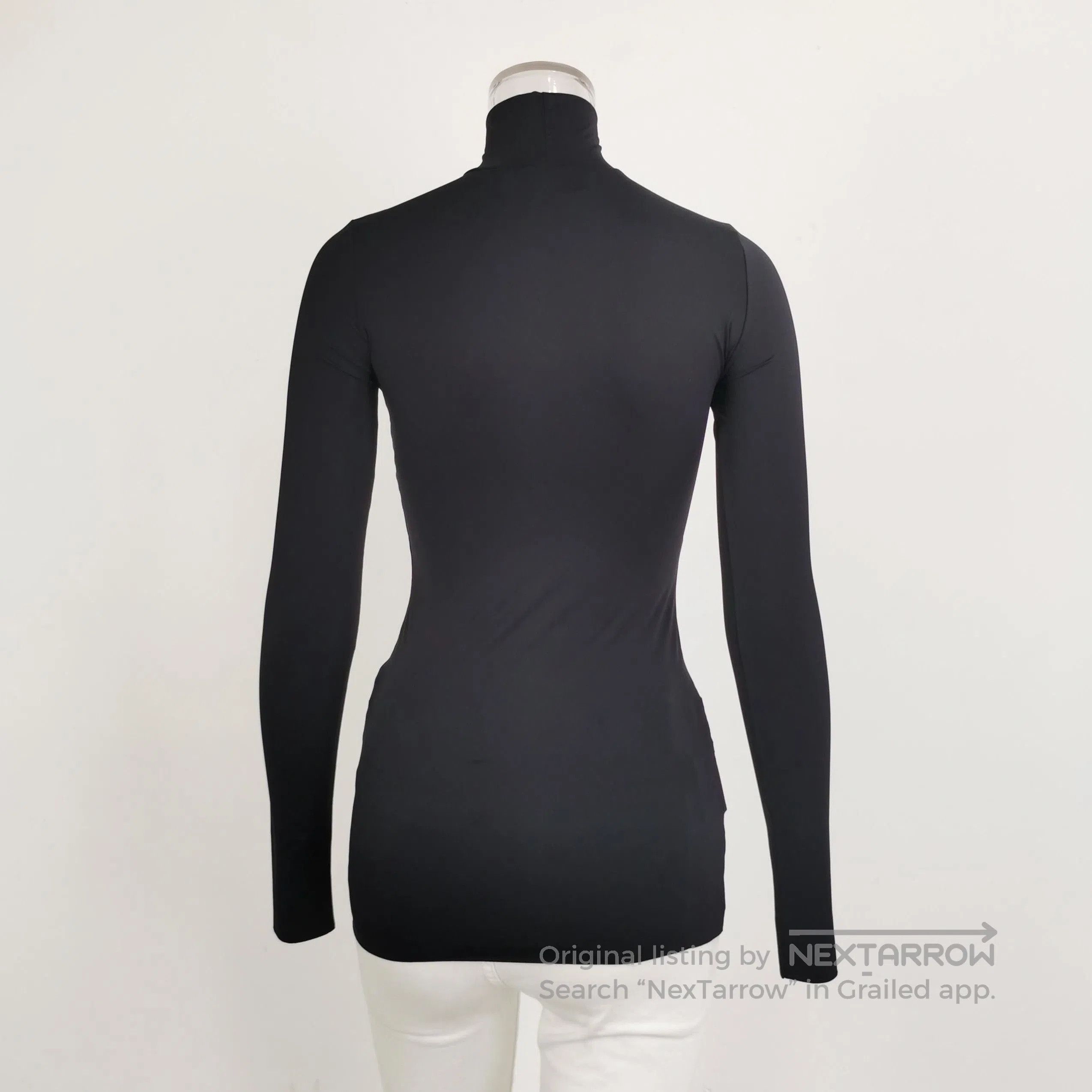 Prada Prada Black Turtleneck Long Sleeve Top . Size XS / US 0-2 / IT 36-38 - 3 Thumbnail