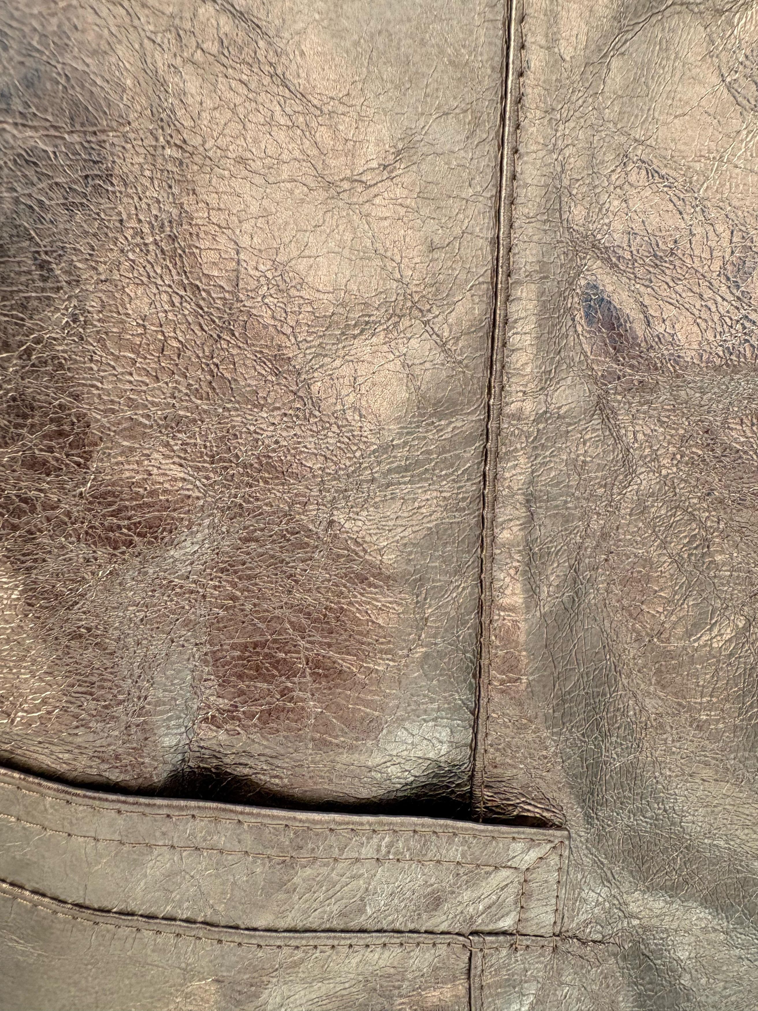 Versace Gianni Versace silver leather vintage vest Size US M / EU 48-50 / 2 - 7 Thumbnail