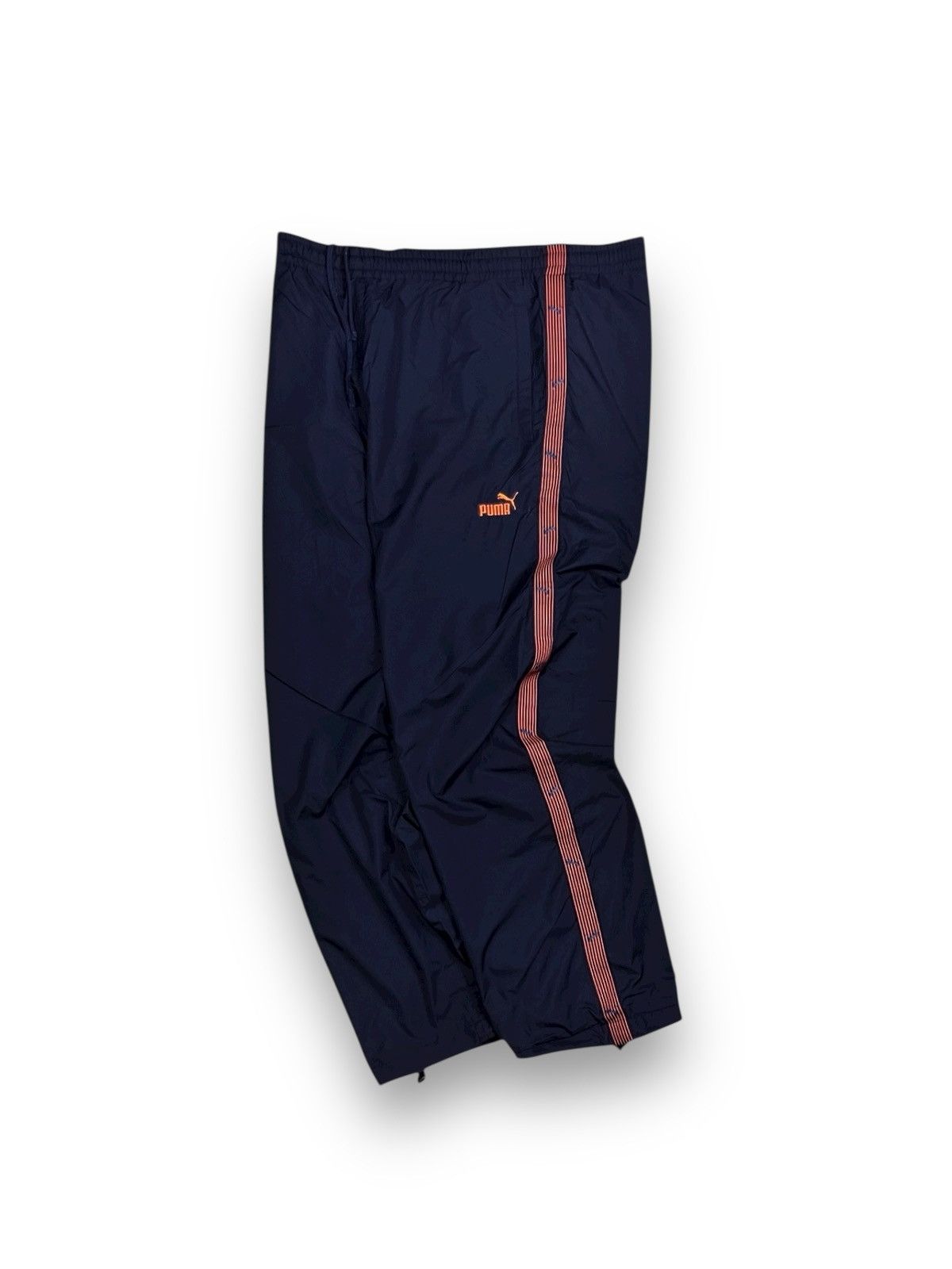 Puma Puma Full Taped Logo Vintage Nylon Track Pants Baggy Fit Size US 37 - 2 Thumbnail