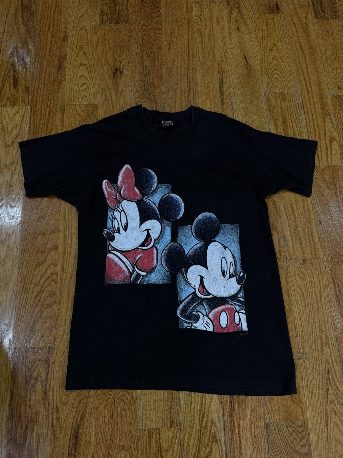 Vintage Rare Vintage Mickey and Minnie Tee Size US XXL / EU 58 / 5 - 1 Thumbnail