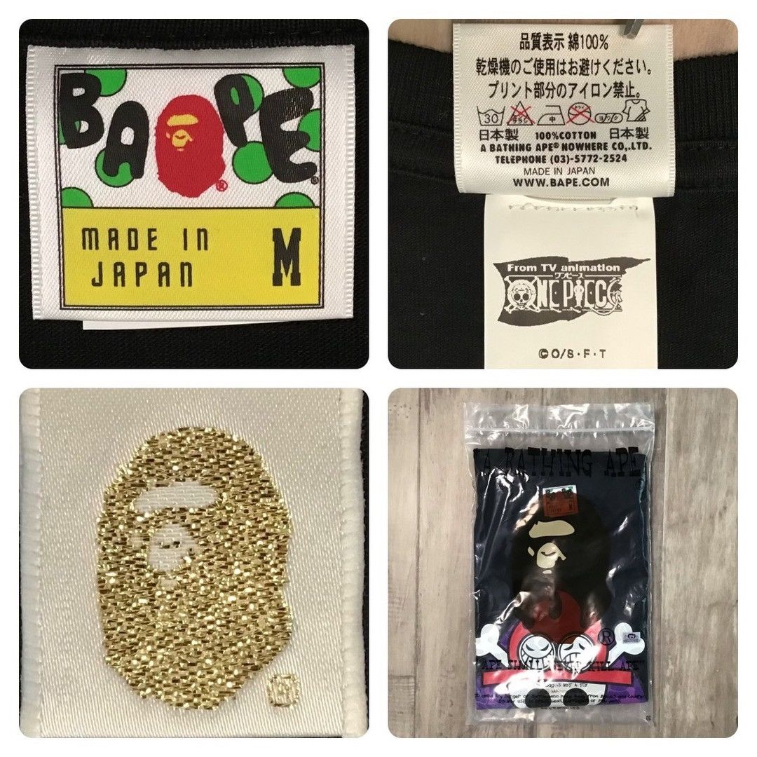Bape 🔥Aoyama Exclusive🔥 ONE PIECE × BAPE CAMO Ace Flag T-Shirt Size US M / EU 48-50 / 2 - 7 Thumbnail